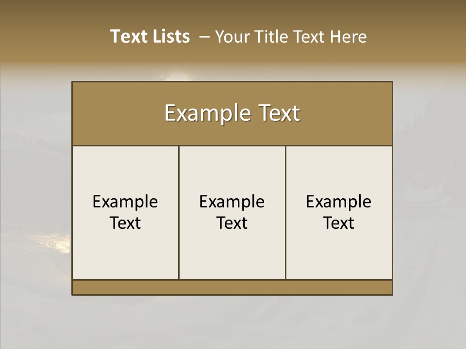 Shelter Window Recreation PowerPoint Template