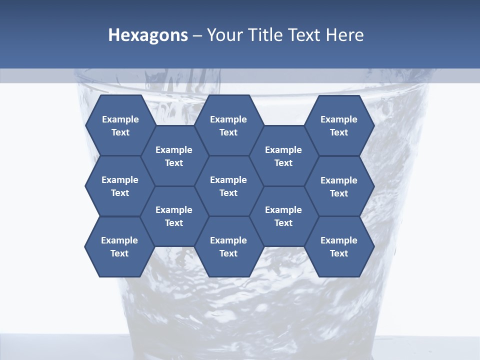 Clear One Drink PowerPoint Template