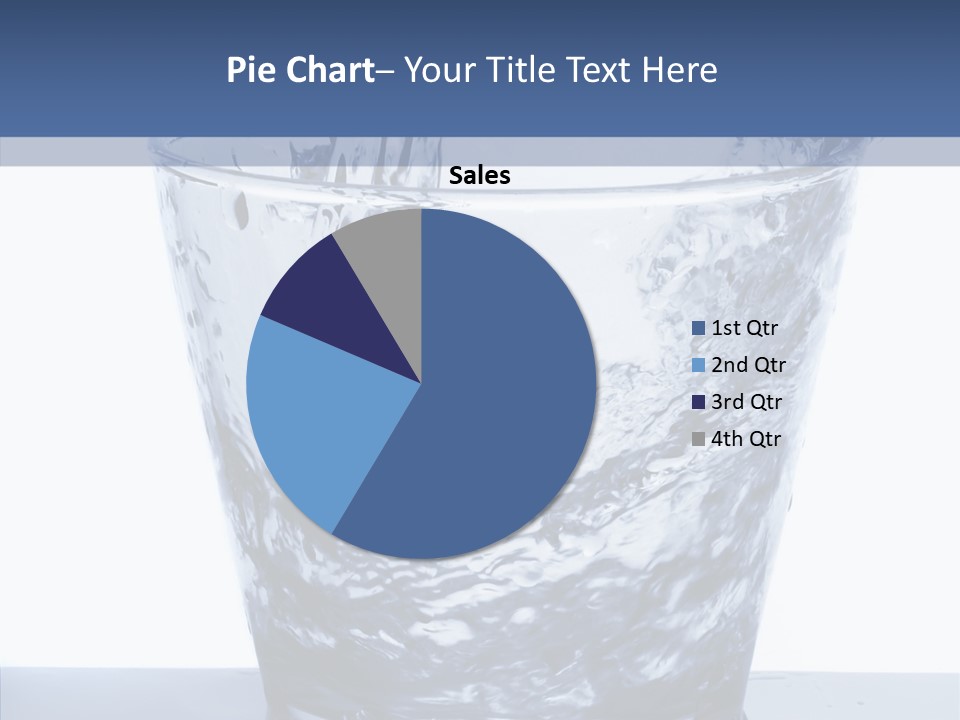 Clear One Drink PowerPoint Template