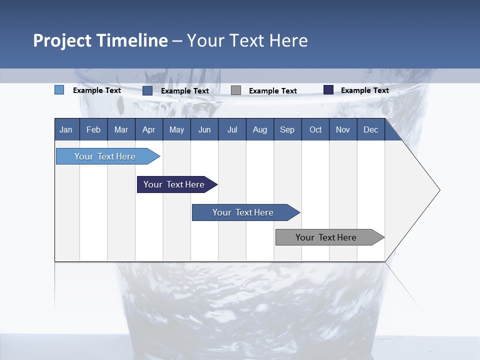 Clear One Drink PowerPoint Template