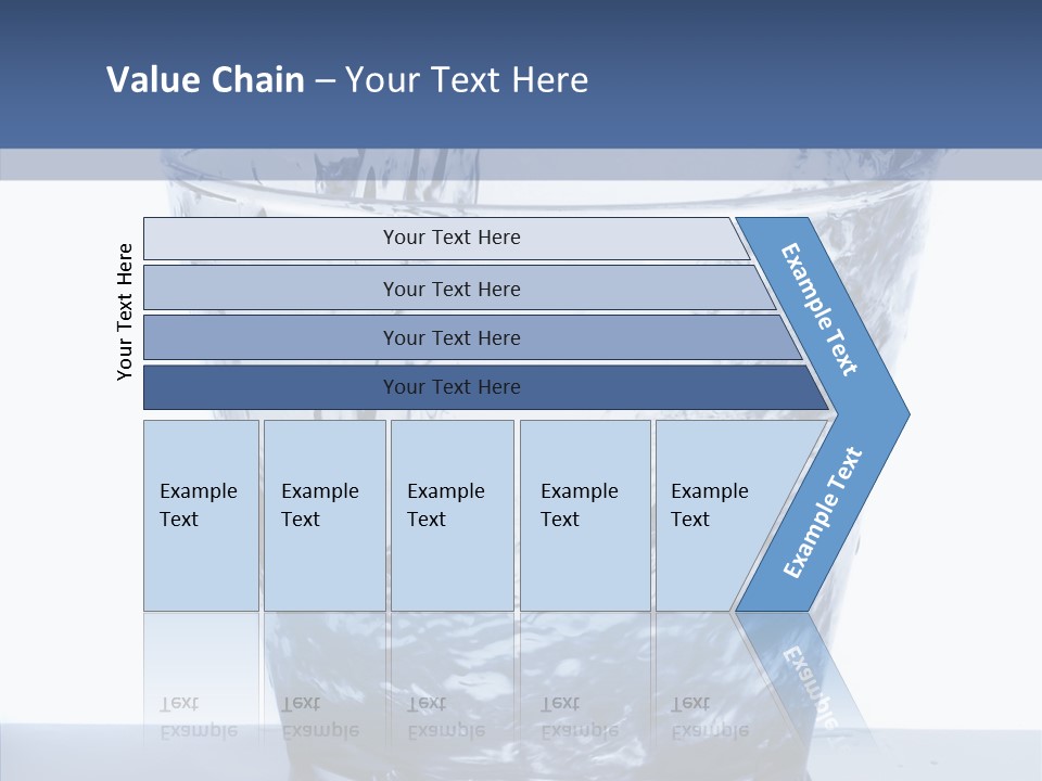 Clear One Drink PowerPoint Template