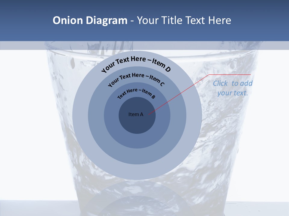 Clear One Drink PowerPoint Template