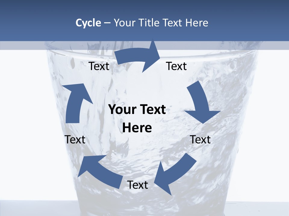 Clear One Drink PowerPoint Template
