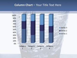 Clear One Drink PowerPoint Template