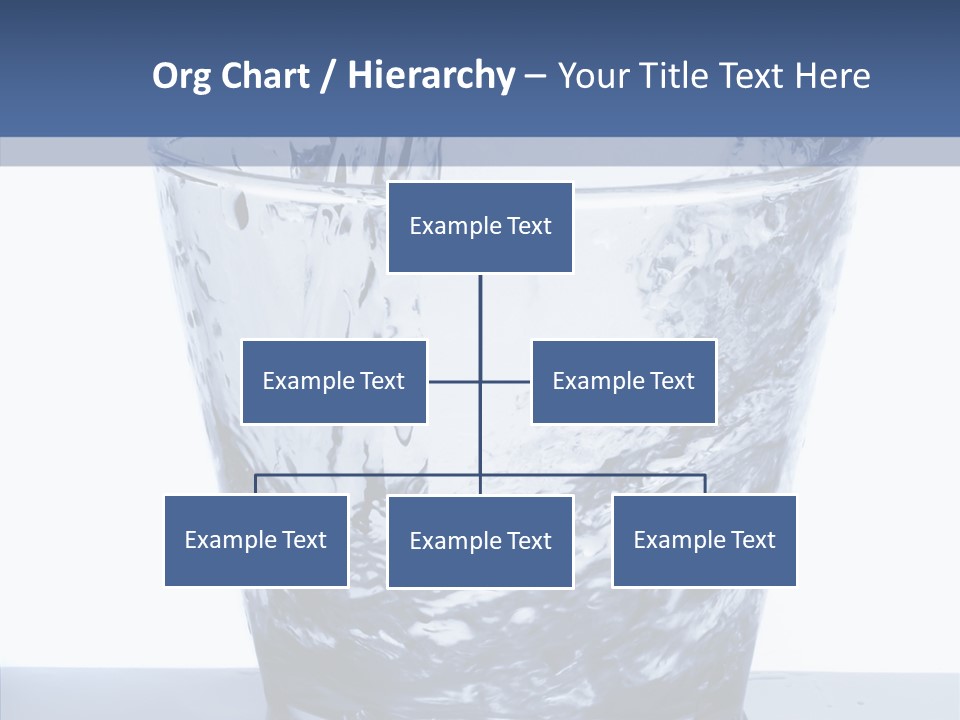 Clear One Drink PowerPoint Template