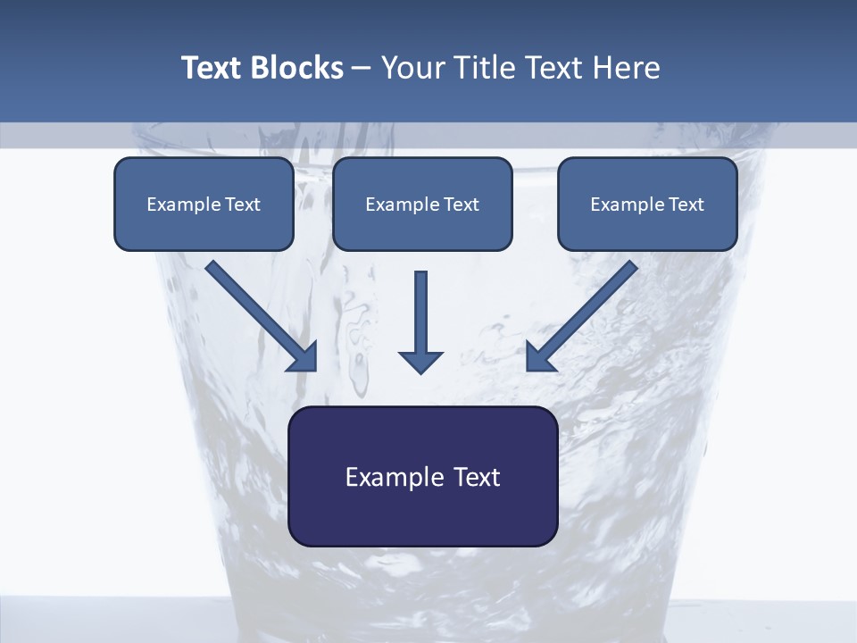Clear One Drink PowerPoint Template