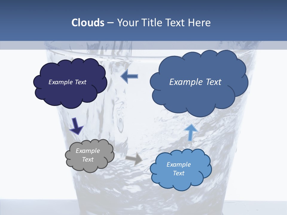Clear One Drink PowerPoint Template
