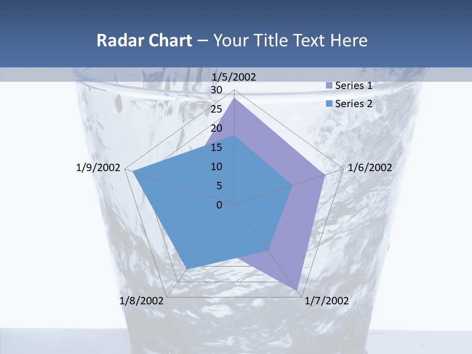 Clear One Drink PowerPoint Template