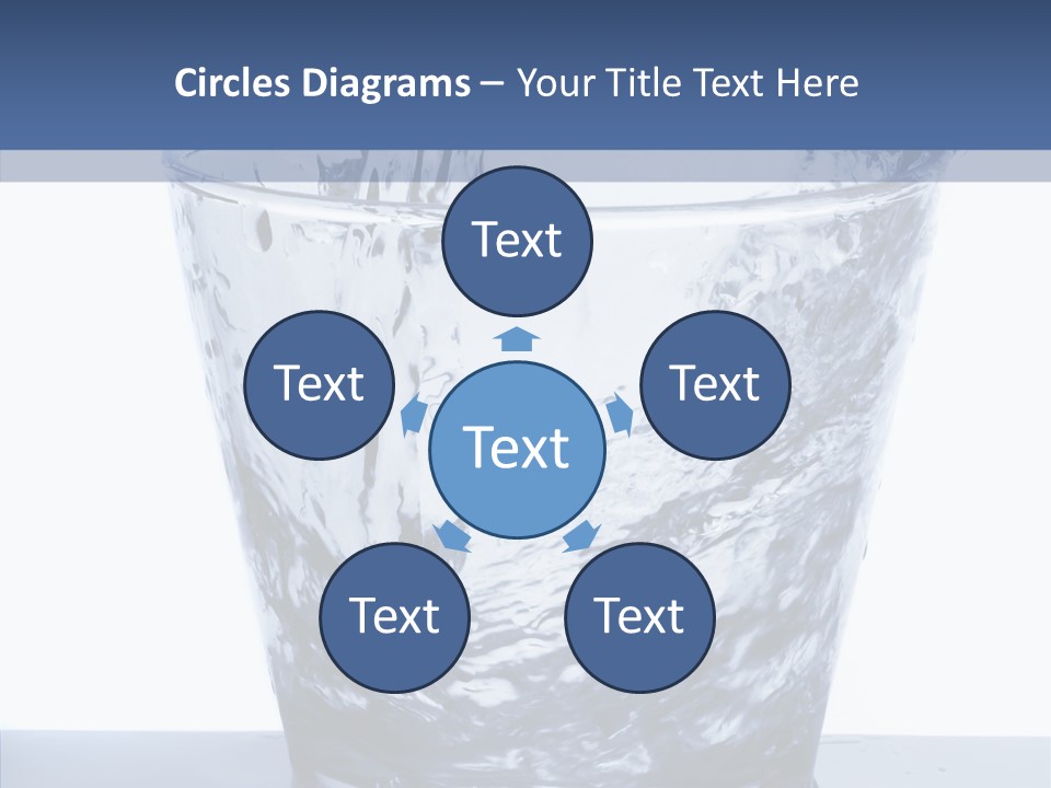 Clear One Drink PowerPoint Template