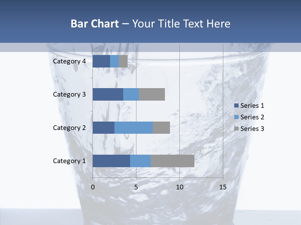Clear One Drink PowerPoint Template