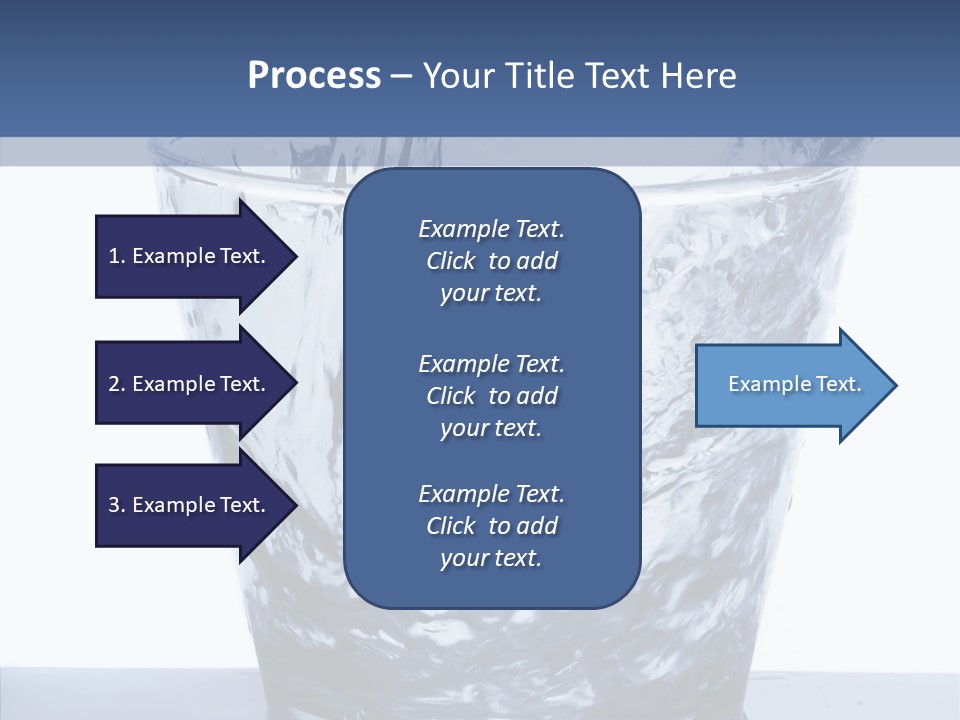 Clear One Drink PowerPoint Template