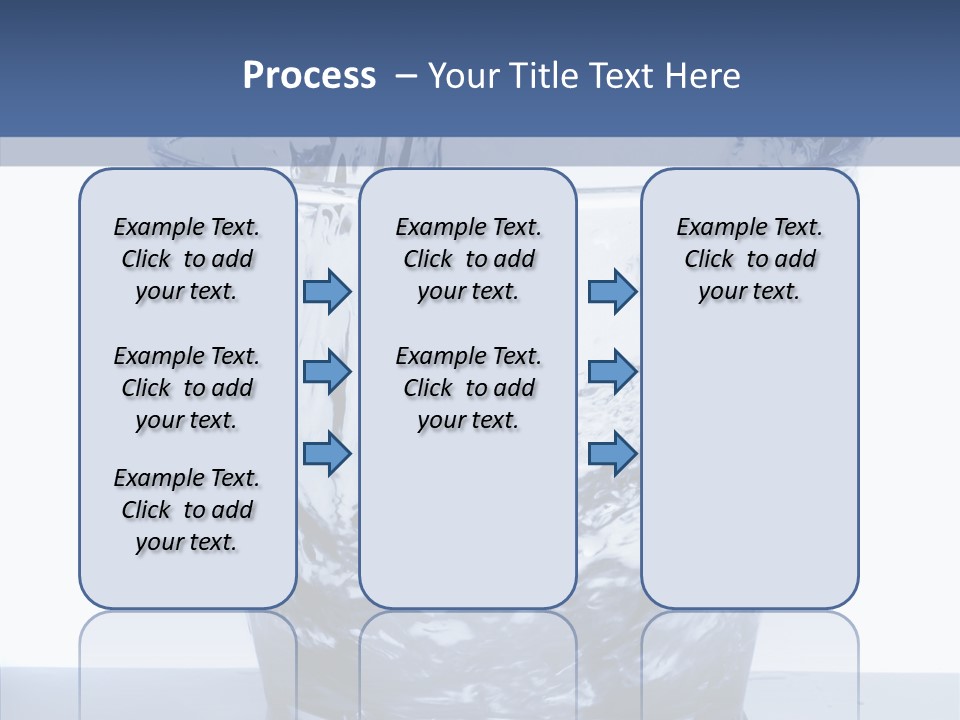 Clear One Drink PowerPoint Template