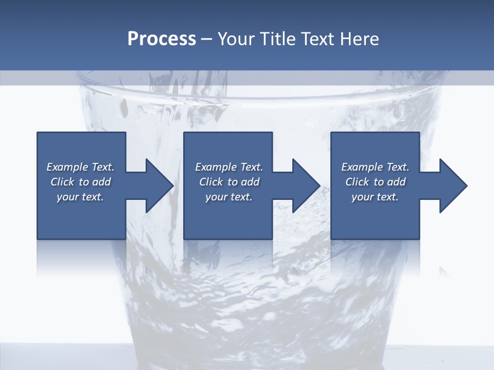 Clear One Drink PowerPoint Template