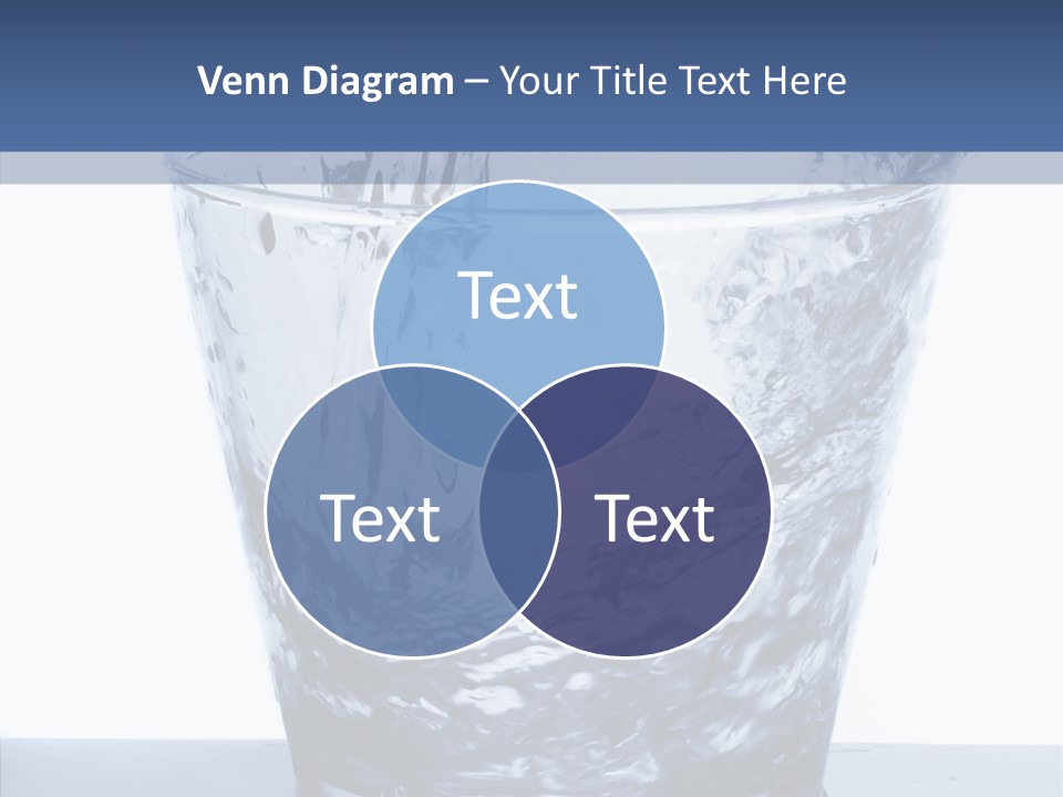 Clear One Drink PowerPoint Template