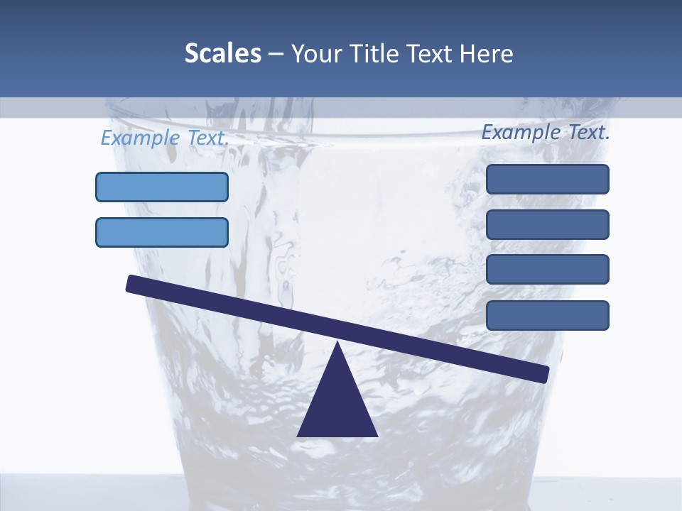 Clear One Drink PowerPoint Template