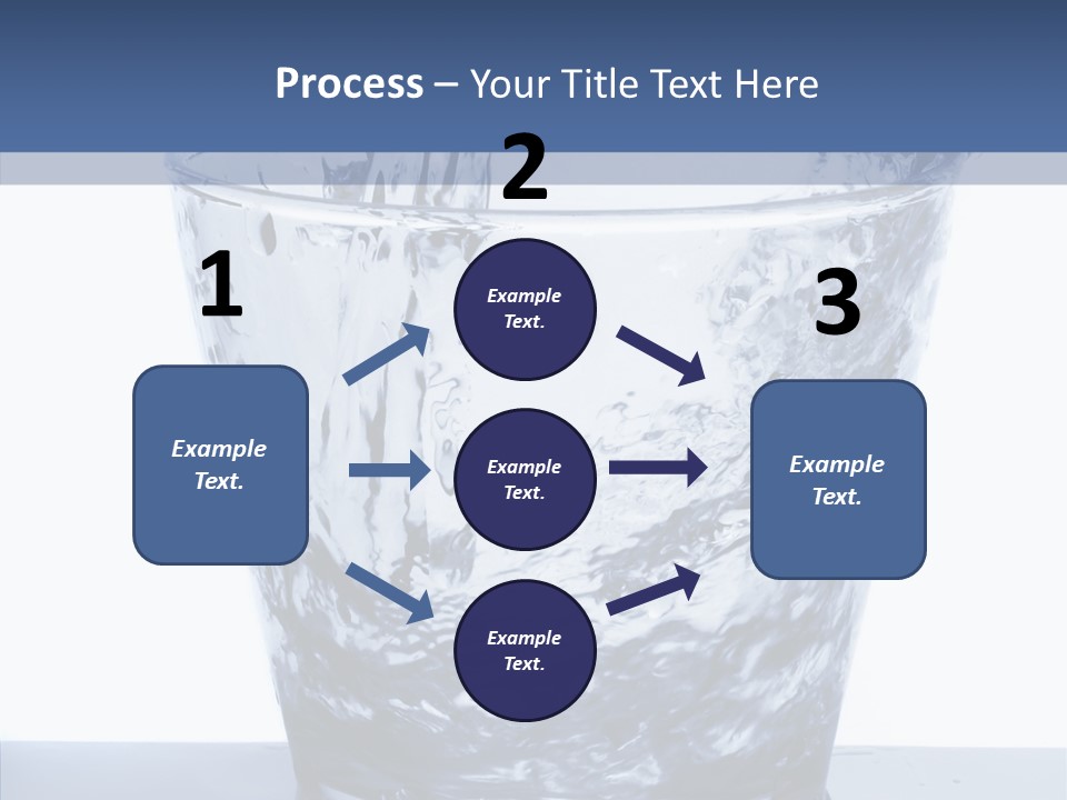 Clear One Drink PowerPoint Template