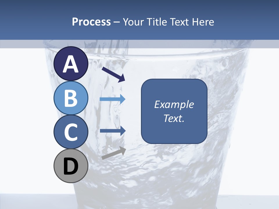 Clear One Drink PowerPoint Template
