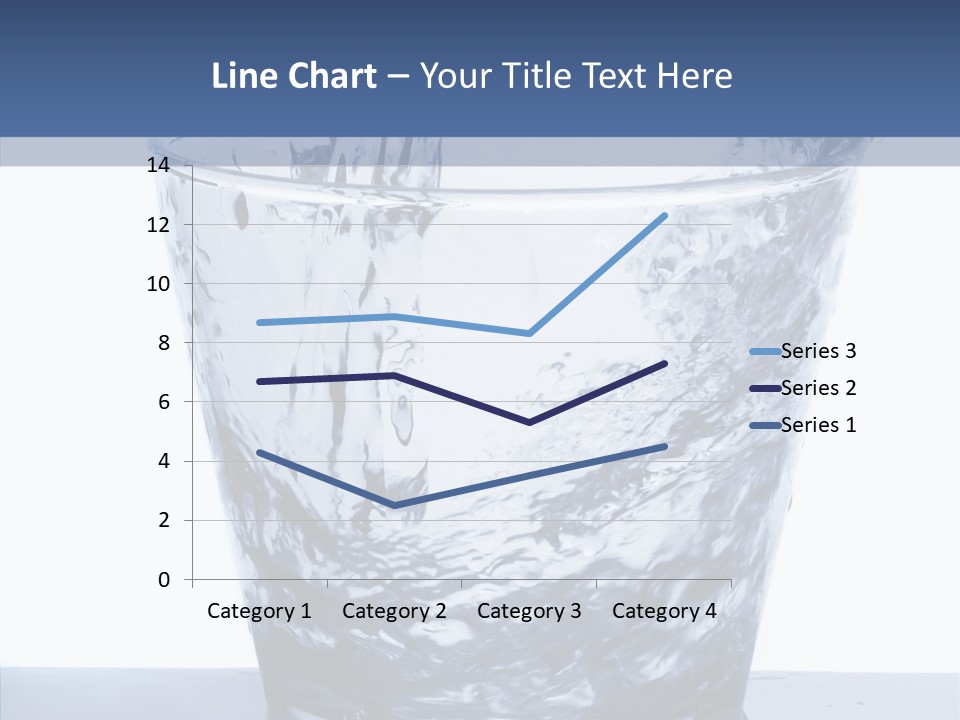 Clear One Drink PowerPoint Template