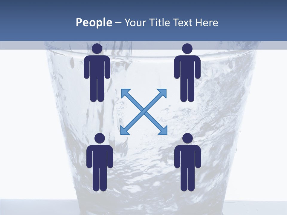 Clear One Drink PowerPoint Template