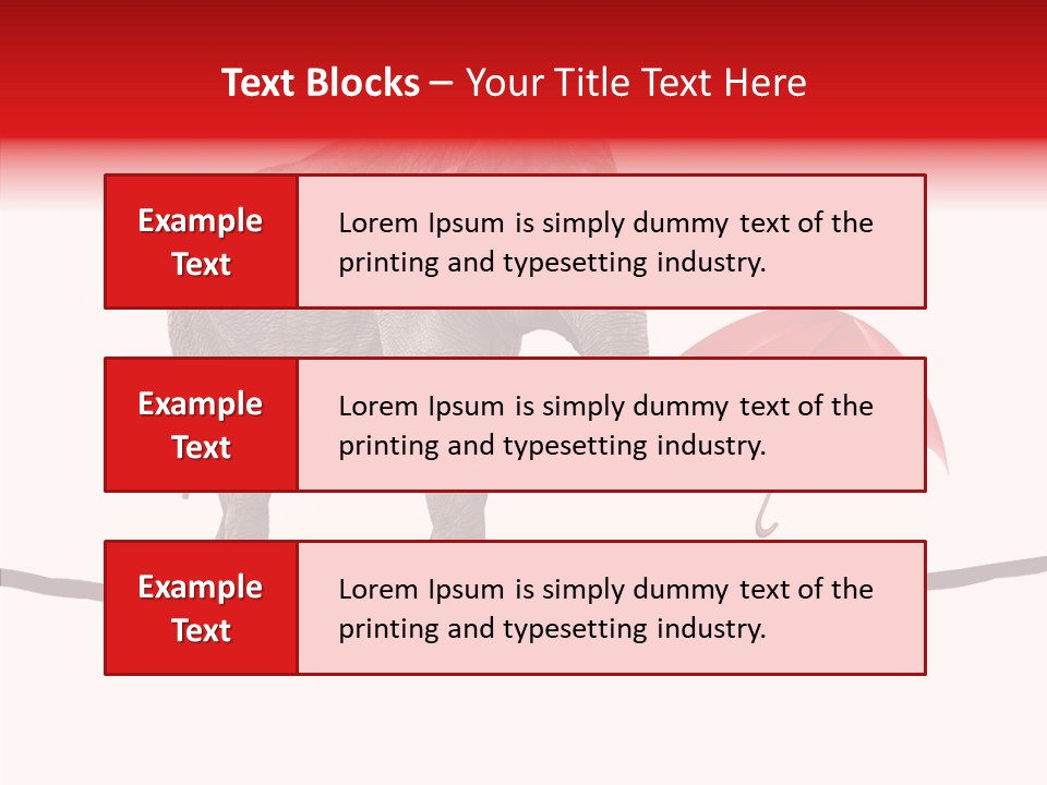 White Tightrope Successful PowerPoint Template