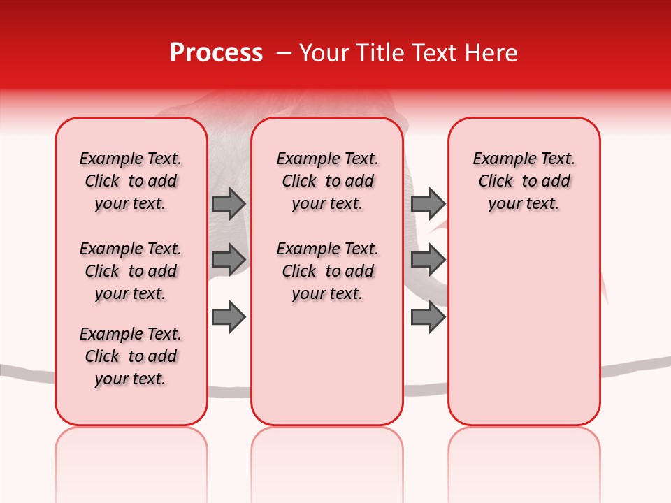 White Tightrope Successful PowerPoint Template