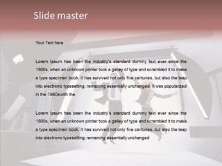 Clothing Businesswoman Adolescence PowerPoint Template