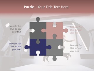 Clothing Businesswoman Adolescence PowerPoint Template