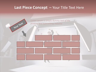 Clothing Businesswoman Adolescence PowerPoint Template