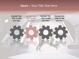 Clothing Businesswoman Adolescence PowerPoint Template
