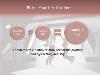 Clothing Businesswoman Adolescence PowerPoint Template