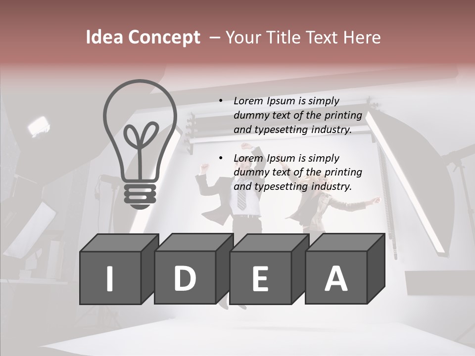 Clothing Businesswoman Adolescence PowerPoint Template