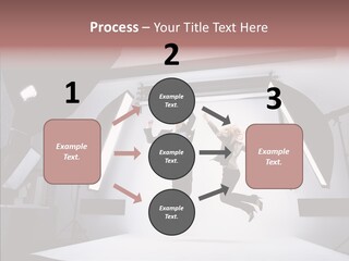 Clothing Businesswoman Adolescence PowerPoint Template
