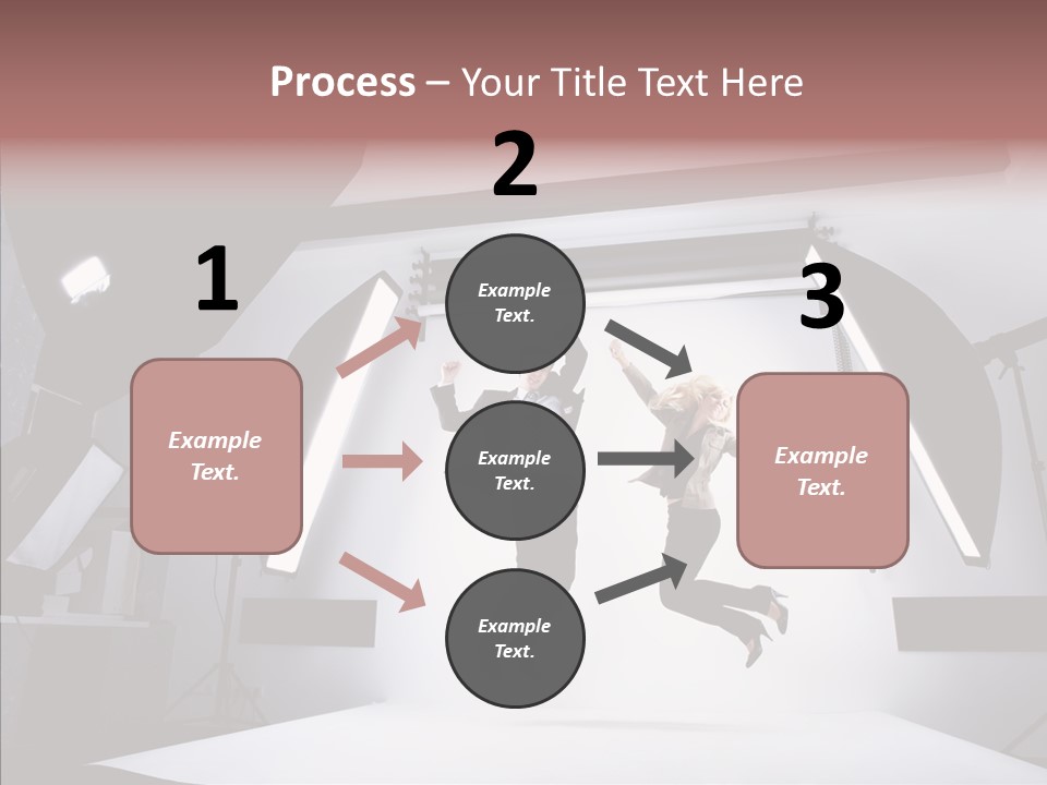 Clothing Businesswoman Adolescence PowerPoint Template