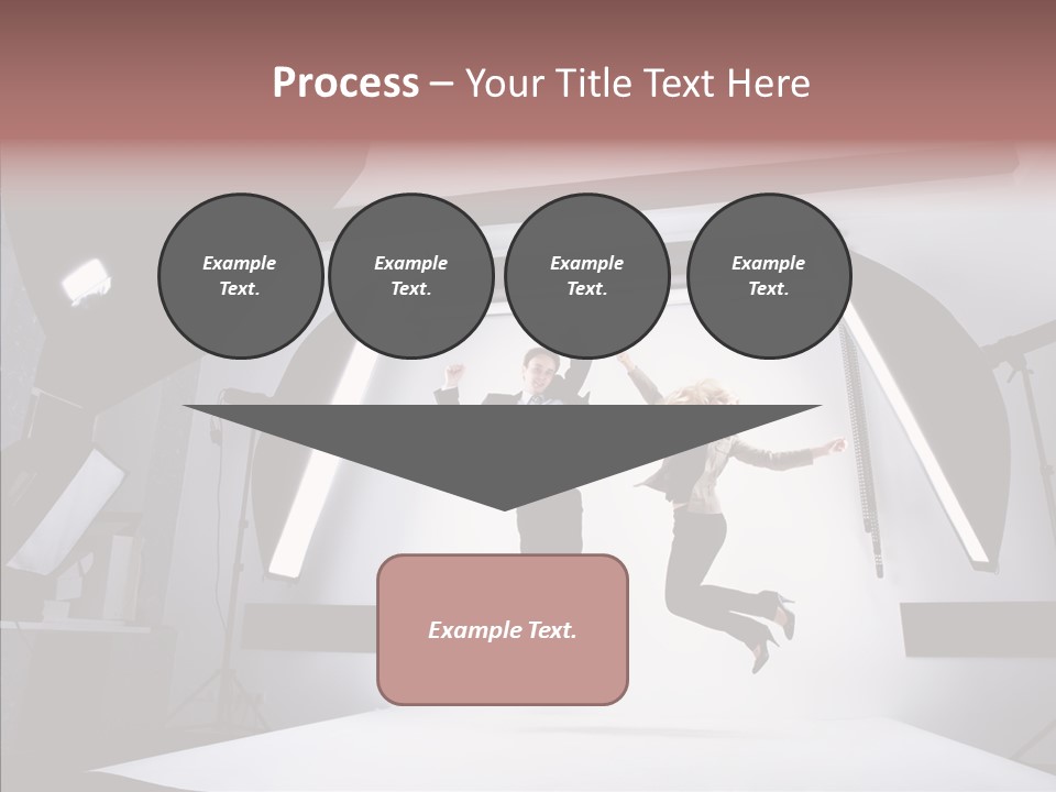 Clothing Businesswoman Adolescence PowerPoint Template
