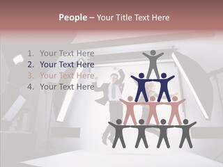 Clothing Businesswoman Adolescence PowerPoint Template