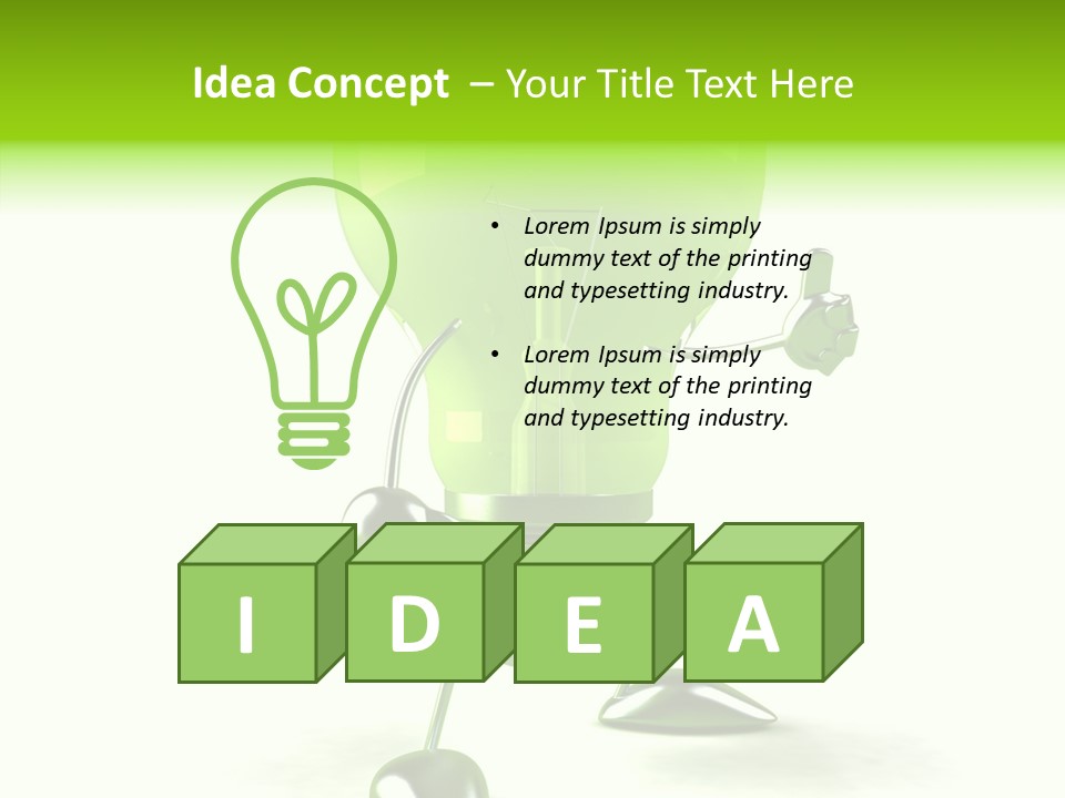 Idea Object Technology PowerPoint Template