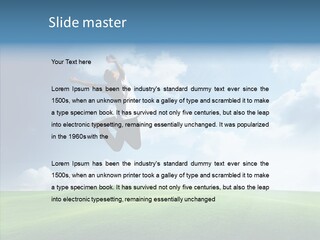 Healthy Winner Air PowerPoint Template