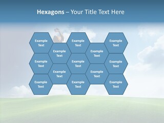 Healthy Winner Air PowerPoint Template