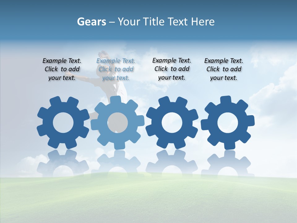 Healthy Winner Air PowerPoint Template