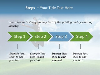 Healthy Winner Air PowerPoint Template