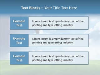 Healthy Winner Air PowerPoint Template