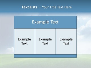 Healthy Winner Air PowerPoint Template