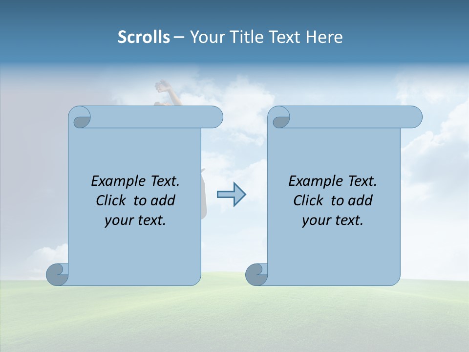 Healthy Winner Air PowerPoint Template