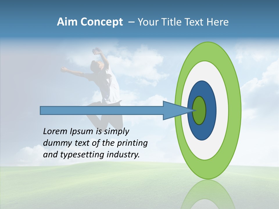 Healthy Winner Air PowerPoint Template