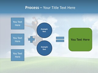 Healthy Winner Air PowerPoint Template
