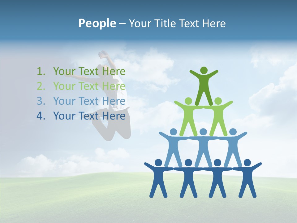 Healthy Winner Air PowerPoint Template