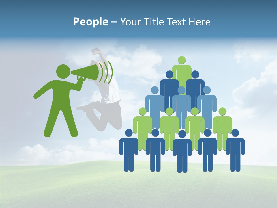 Healthy Winner Air PowerPoint Template