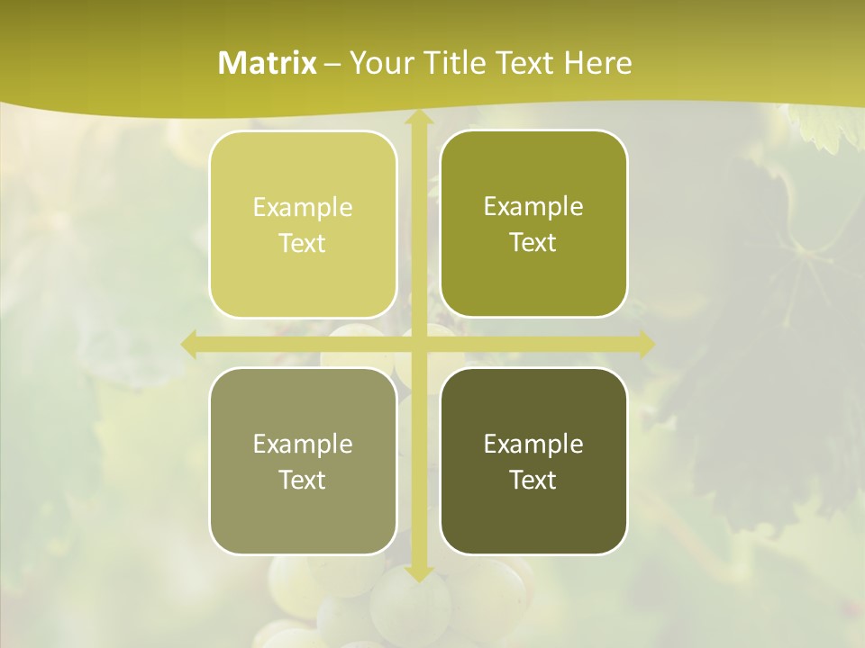 Bright Winemaking Beauty PowerPoint Template