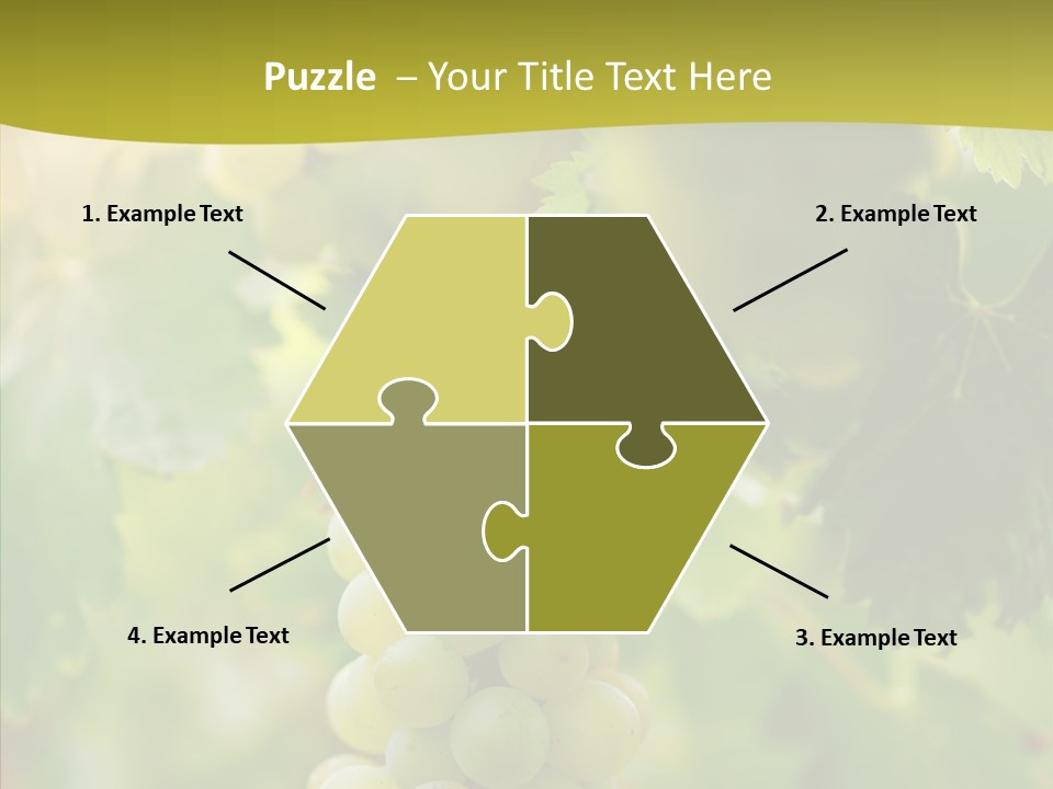 Bright Winemaking Beauty PowerPoint Template