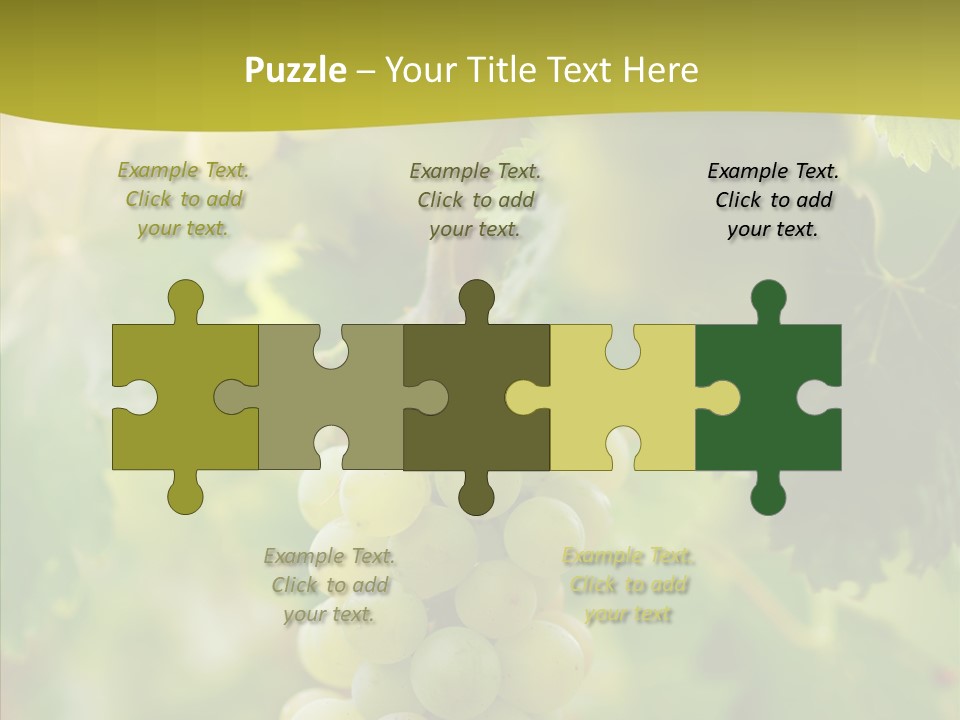 Bright Winemaking Beauty PowerPoint Template